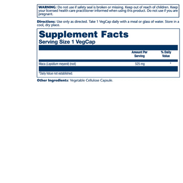 Maca Root 525mg